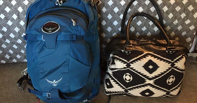 long term travel backpack